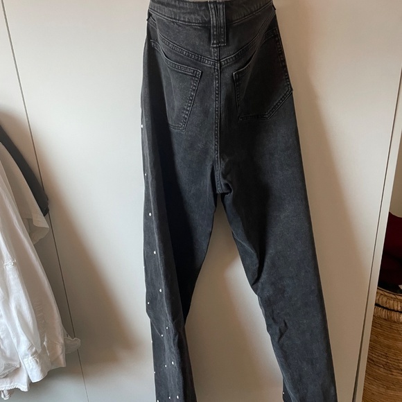 On 34th Wide Leg Embellished Jeans - Picture 5 of 8